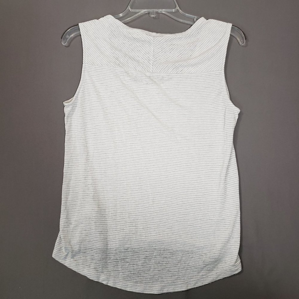 Athleta Breezy Muscle Stripe Tank Sleeveless Casual Shirt Women's Size XS - Picture 5 of 7